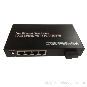 Manufacture 4 Port 1000m HDMI Network Video Optical Converter Video
